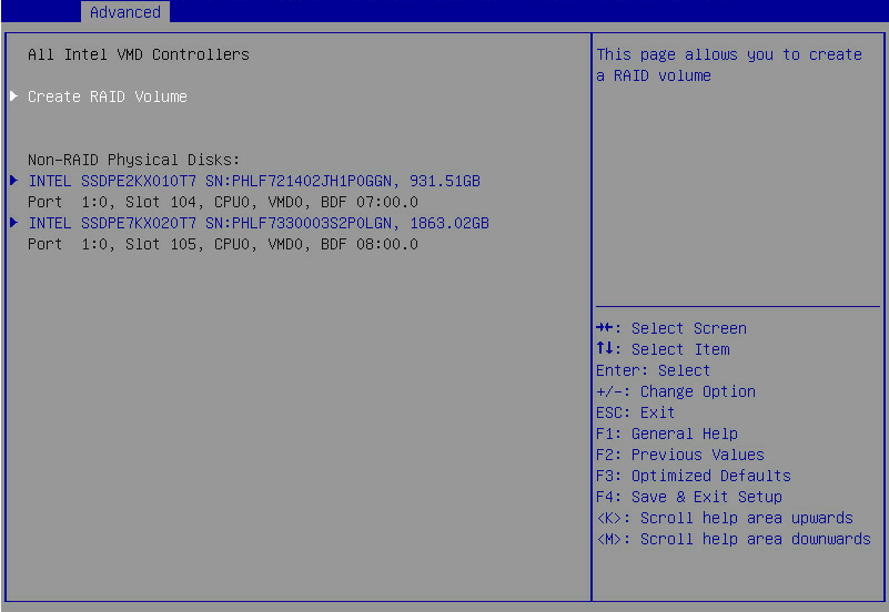 Intel vmd controller что это